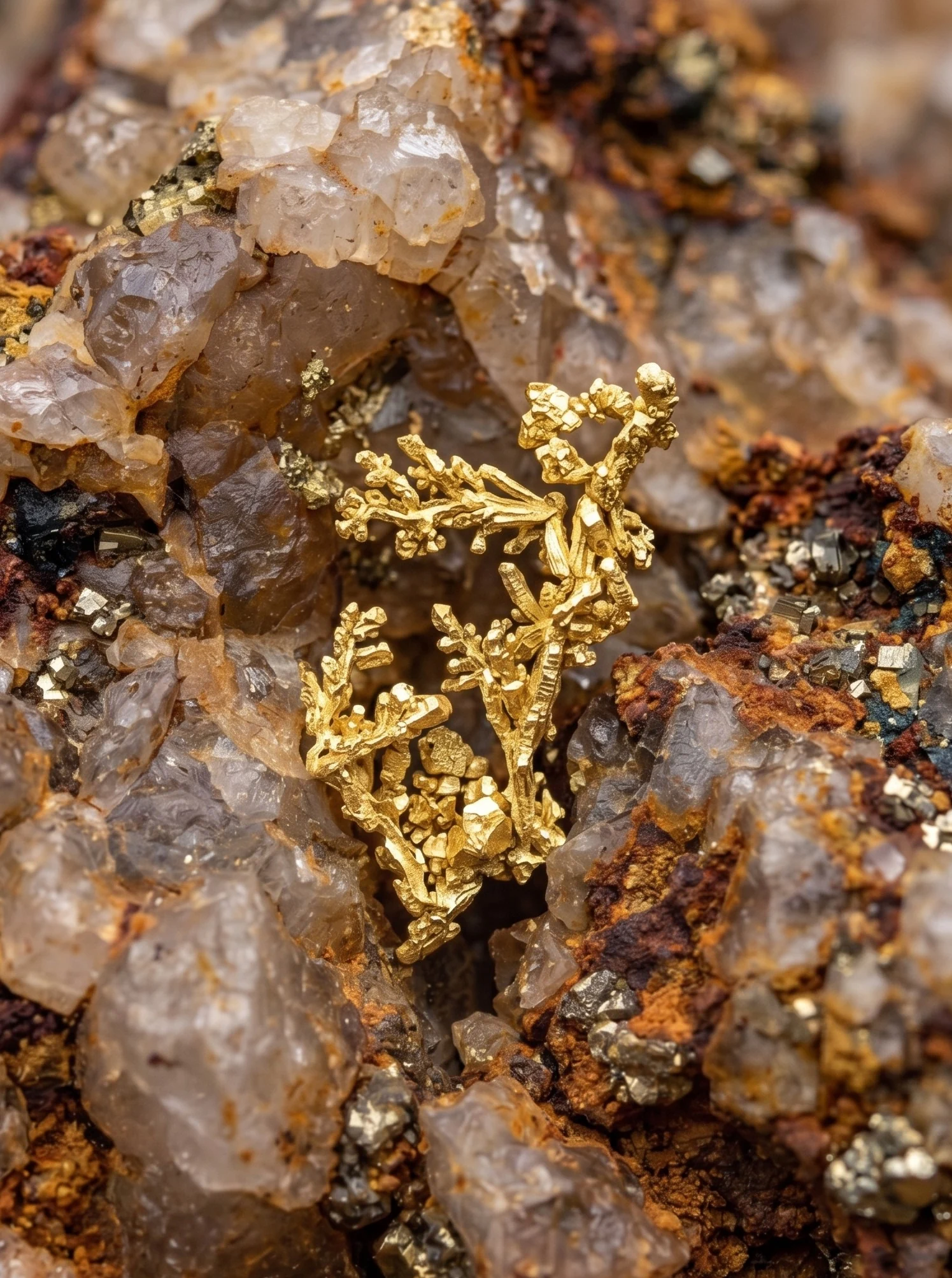 Fildişi Sahilleri projesinden altın mineralizasyonu kaya örneği